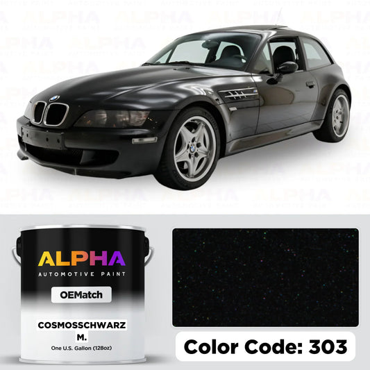 BMW Cosmos Black Metallic 303 | OEMatch Basecoat