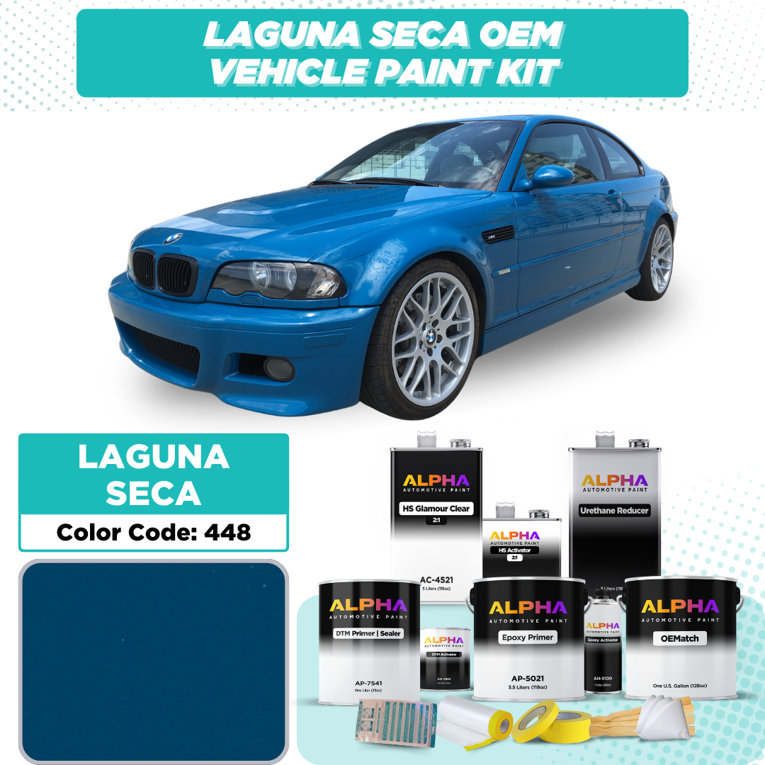 BMW Laguna Seca Blue 448 | OEMatch Vehicle Paint Kit