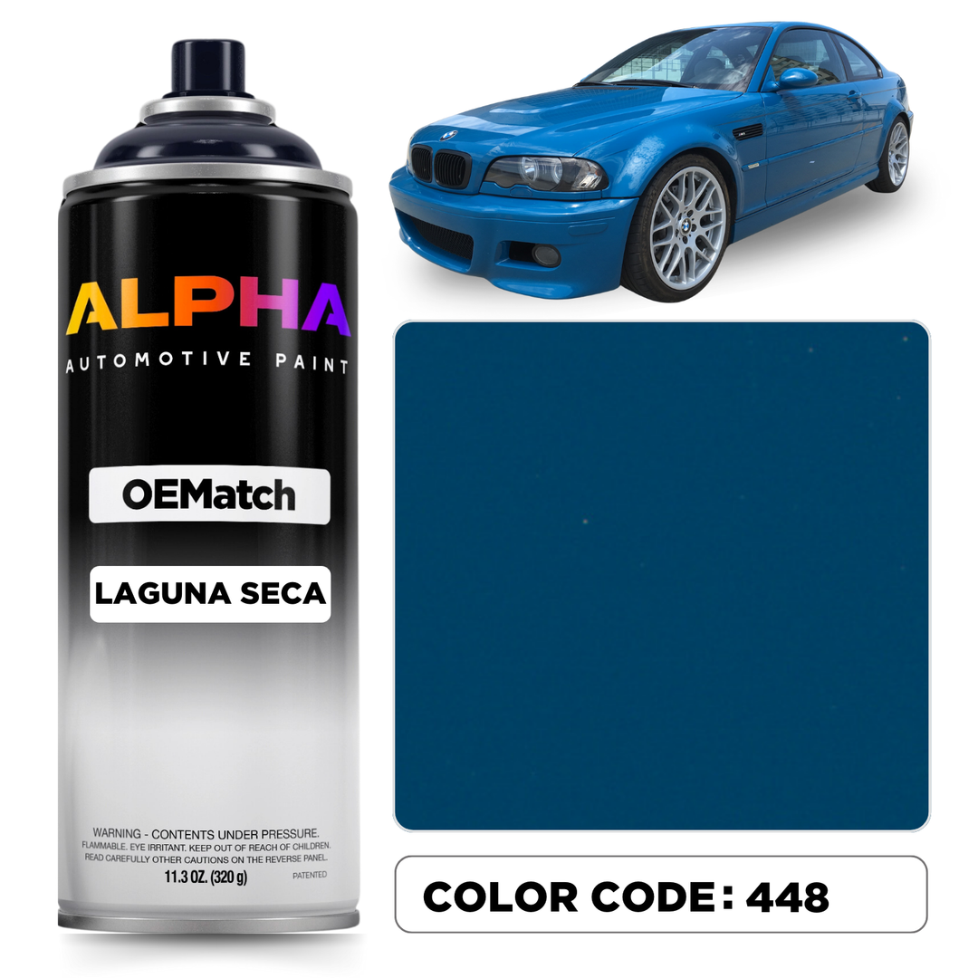 BMW Laguna Seca Blue 448 | OEMatch Spray Can