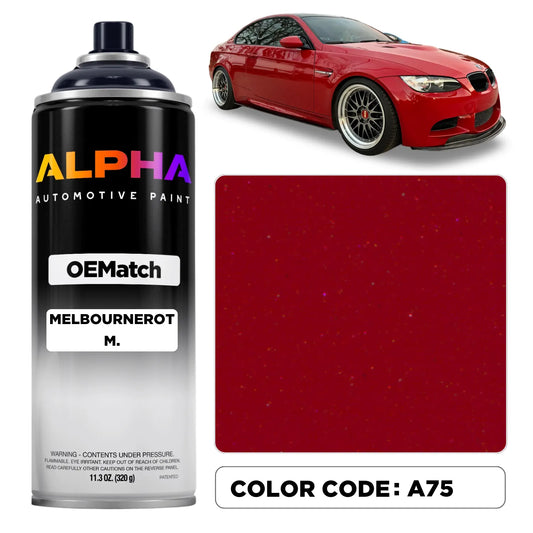 BMW Melbourne Red Metallic A75 | OEMatch Spray Can