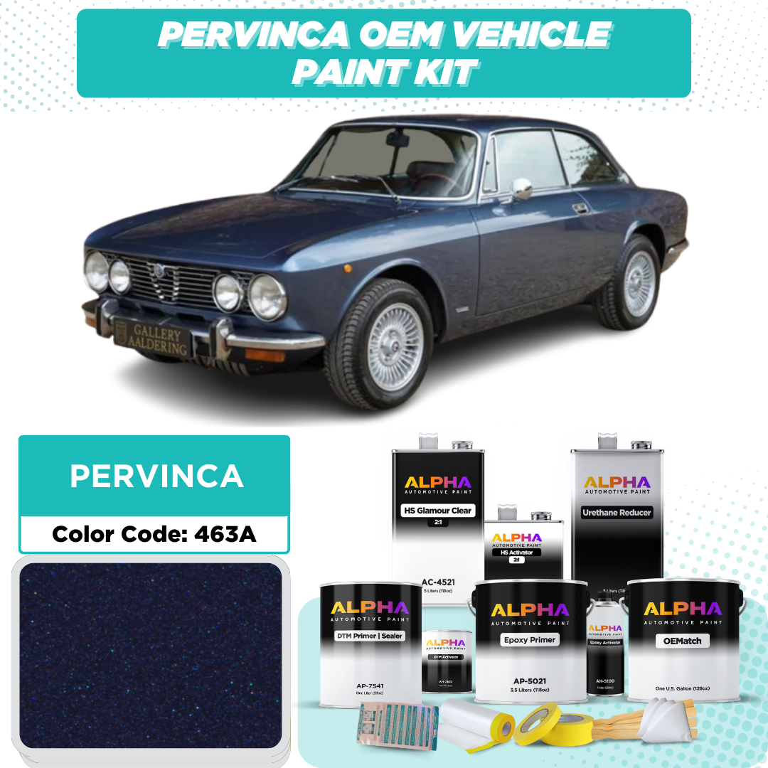 ALFA ROMEO PERVINCA M. 463A | OEMatch Vehicle Paint Kit