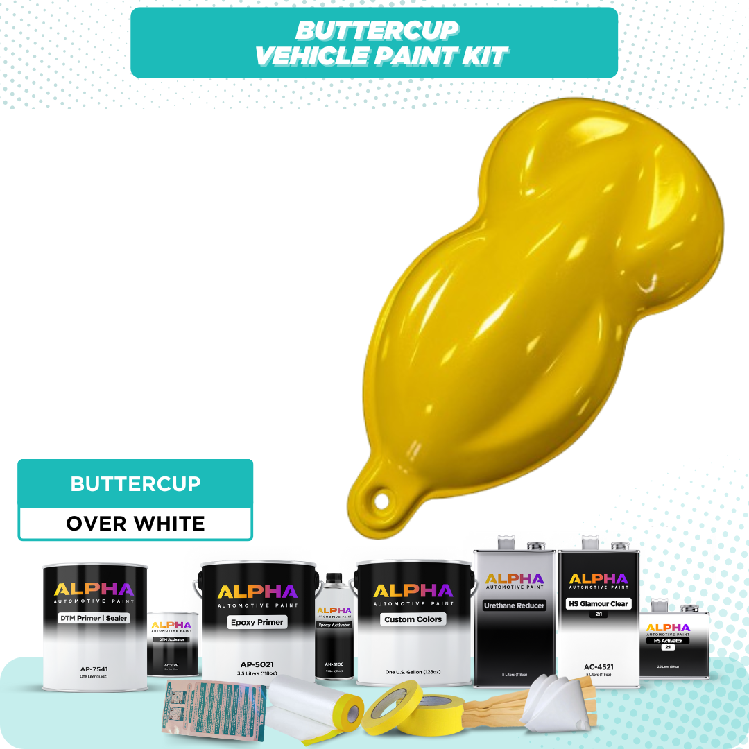 Buttercup Vehicle Paint Kit