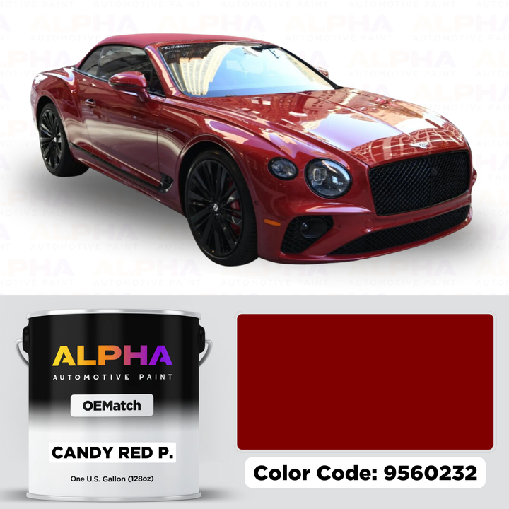 Bentley Candy Red 9560232 | OEMatch Basecoat