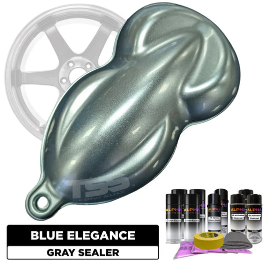 Blue Elegance Wheel Paint Kit