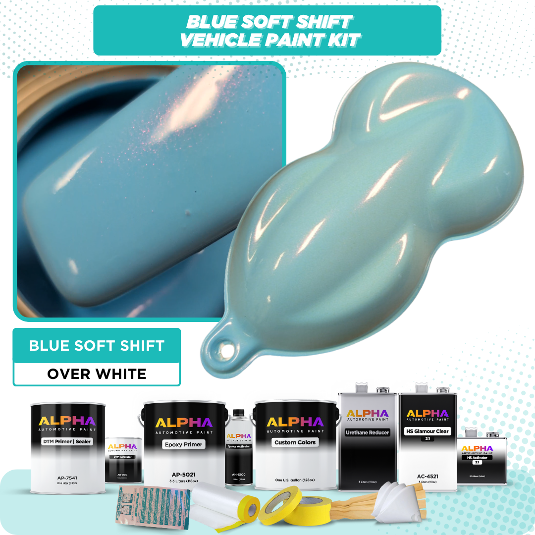 Blue Soft Shift Vehicle Paint Kit