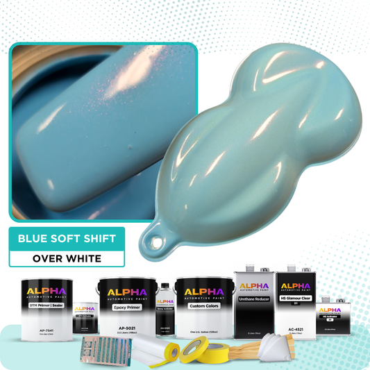 Blue Soft Shift Vehicle Paint Kit