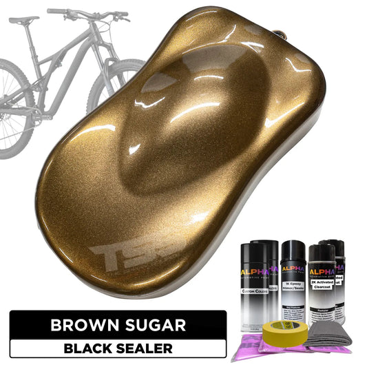 Brown Sugar Bike Paint Kit