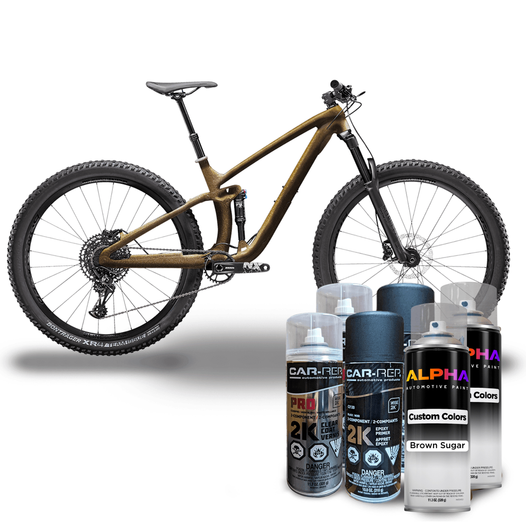 Brown Sugar Bike Paint Kit