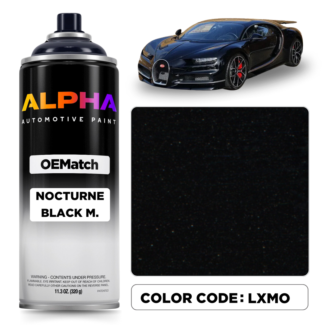 Bugatti Nocturne Black LXMO | OEMatch Spray Can