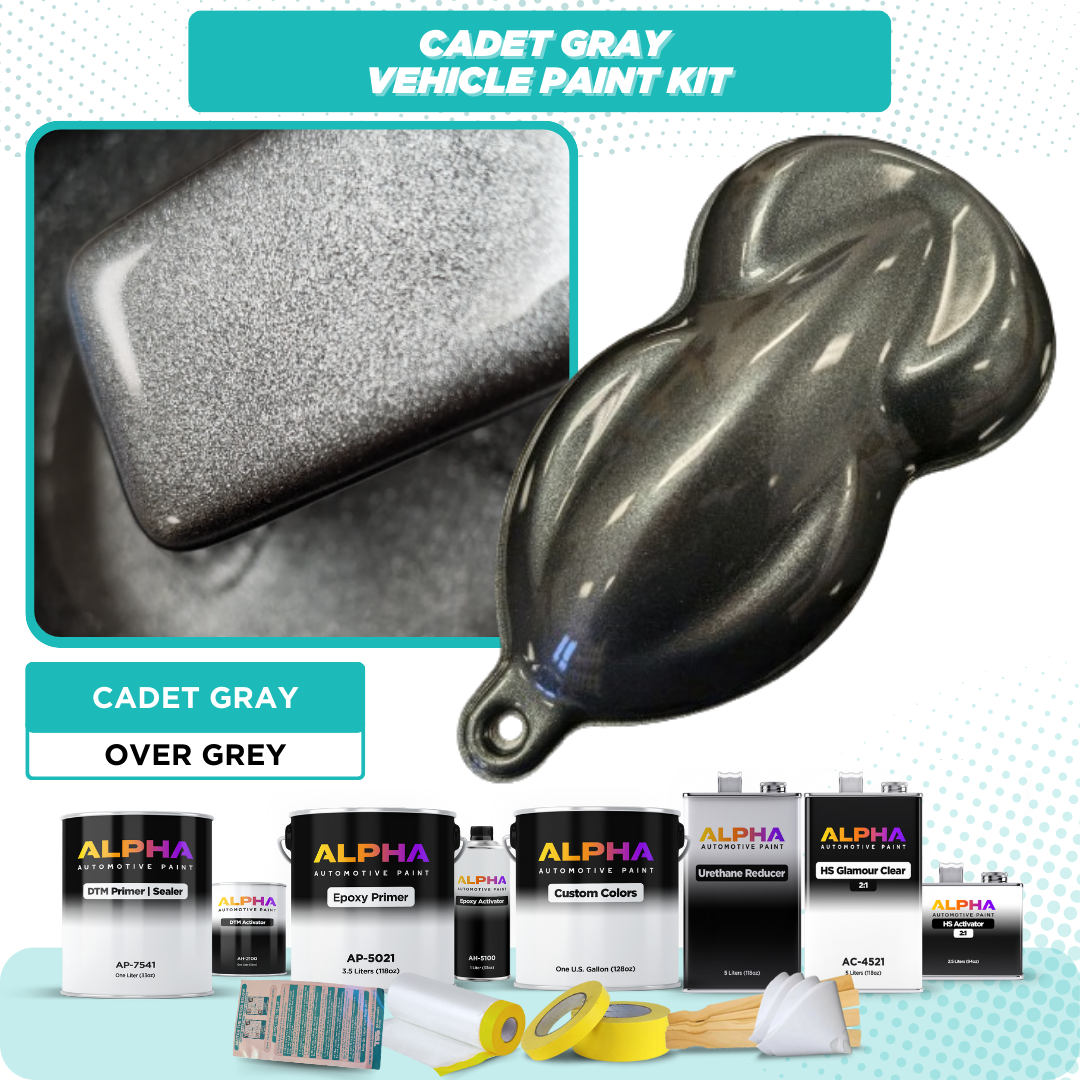 Cadet Gray Car Kit (Grey Ground Coat)