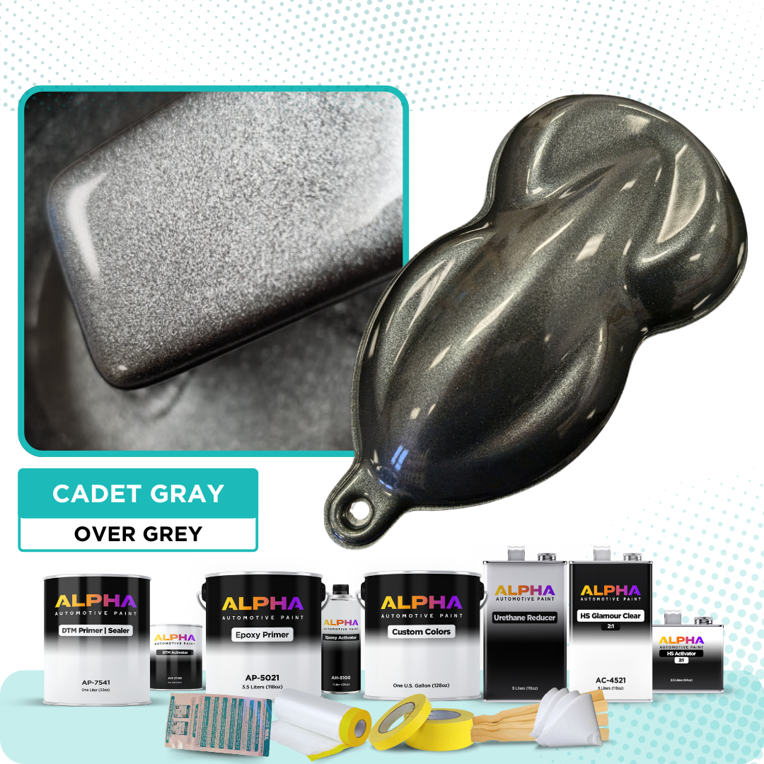 Cadet Gray Vehicle Paint Kit (Gray Sealer)
