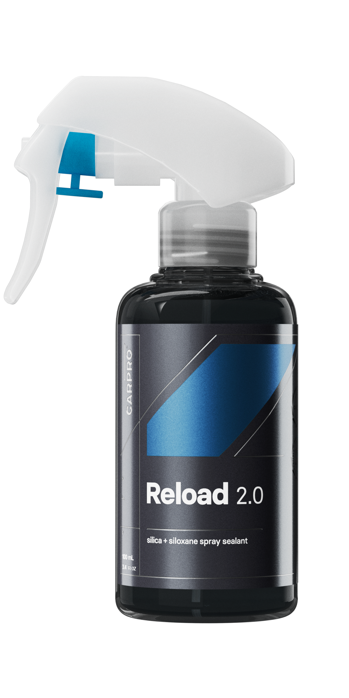 CarPro Reload 2.0 silica siloxane spray sealant bottle with black trigger spray