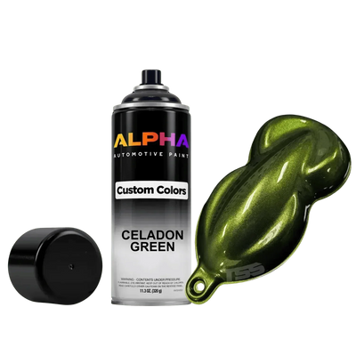 Celadon Green Spray Can