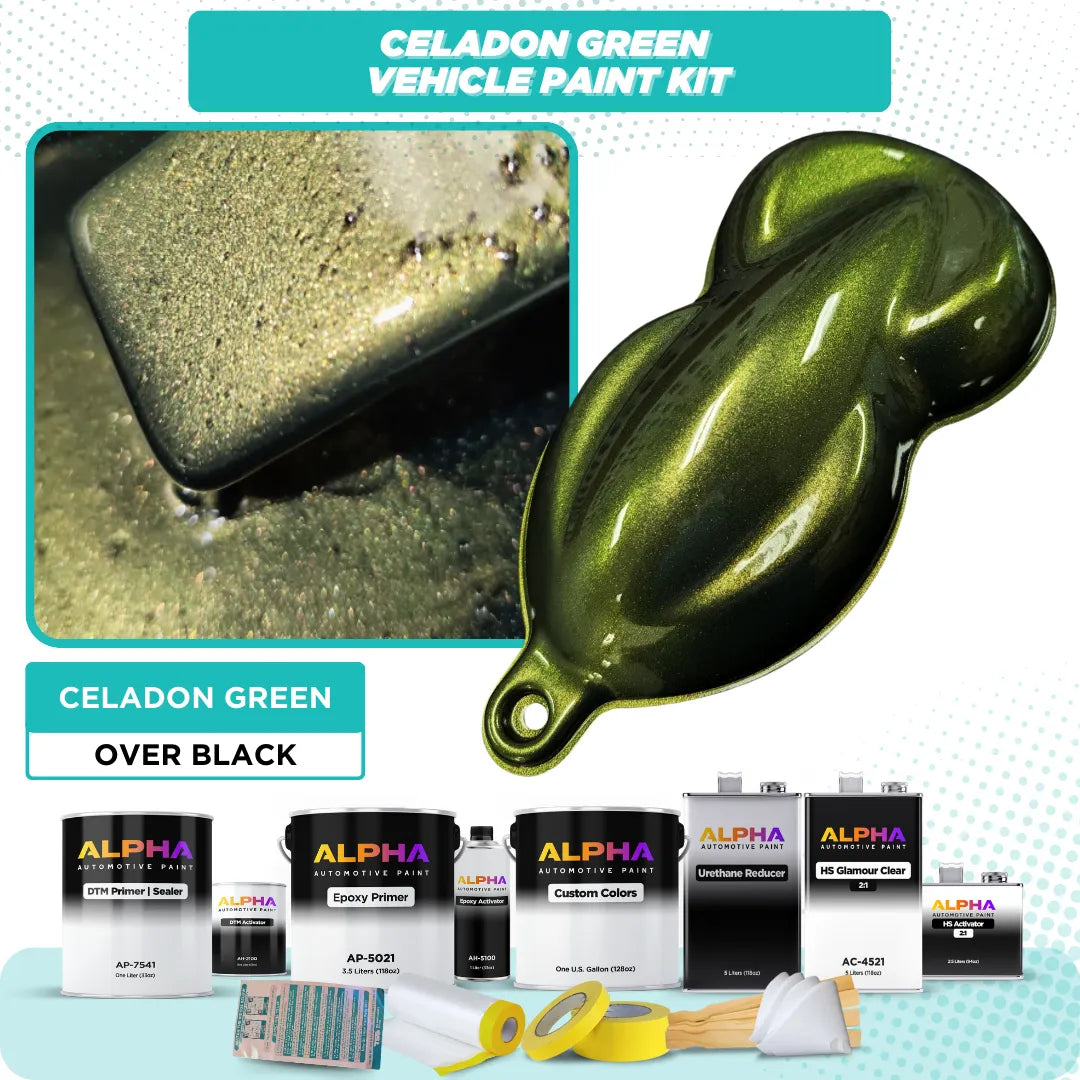 Celadon Green Vehicle Paint Kit