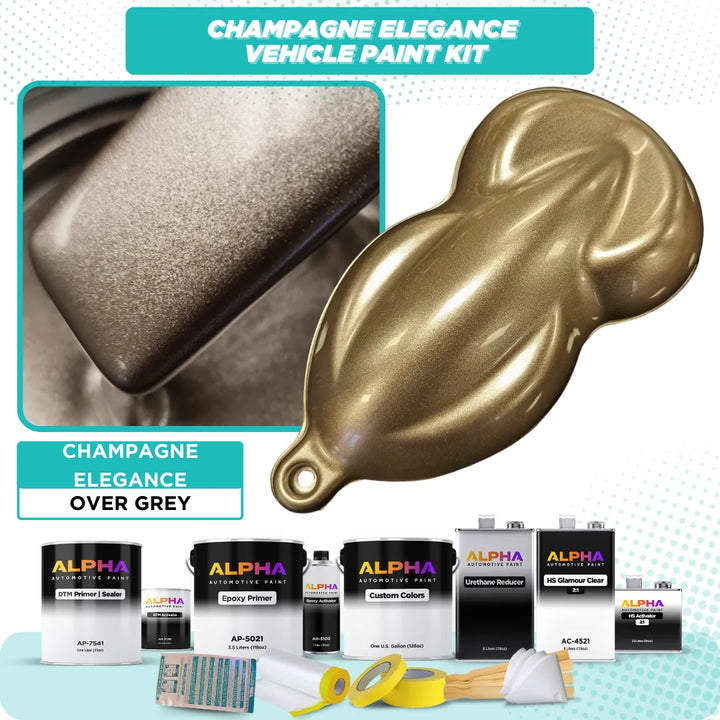 Champagne Elegance Vehicle Paint Kit