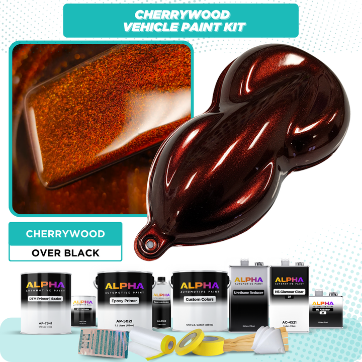 Cherrywood Vehicle Paint Kit