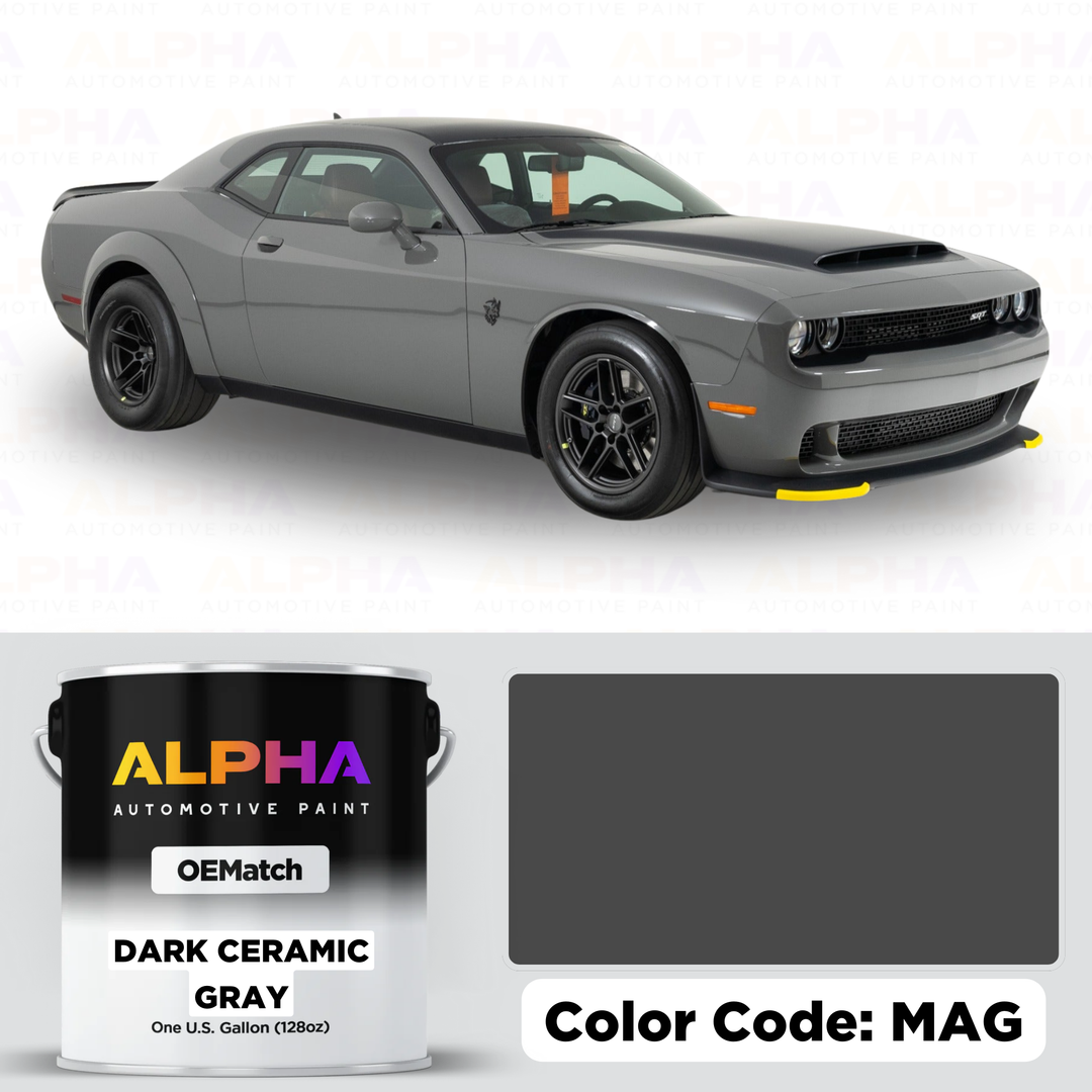 Chrysler Dark Ceramic Gray MAG | OEMatch Basecoat