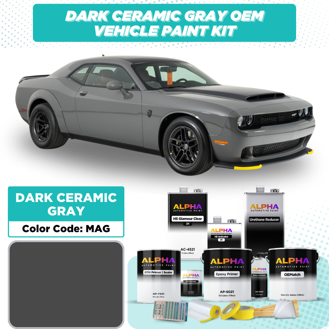 Chrysler Dark Ceramic Gray MAG | OEMatch Vehicle Paint Kit