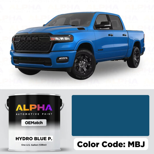 Chrysler Hydro Blue Pearl MBJ | OEMatch Basecoat