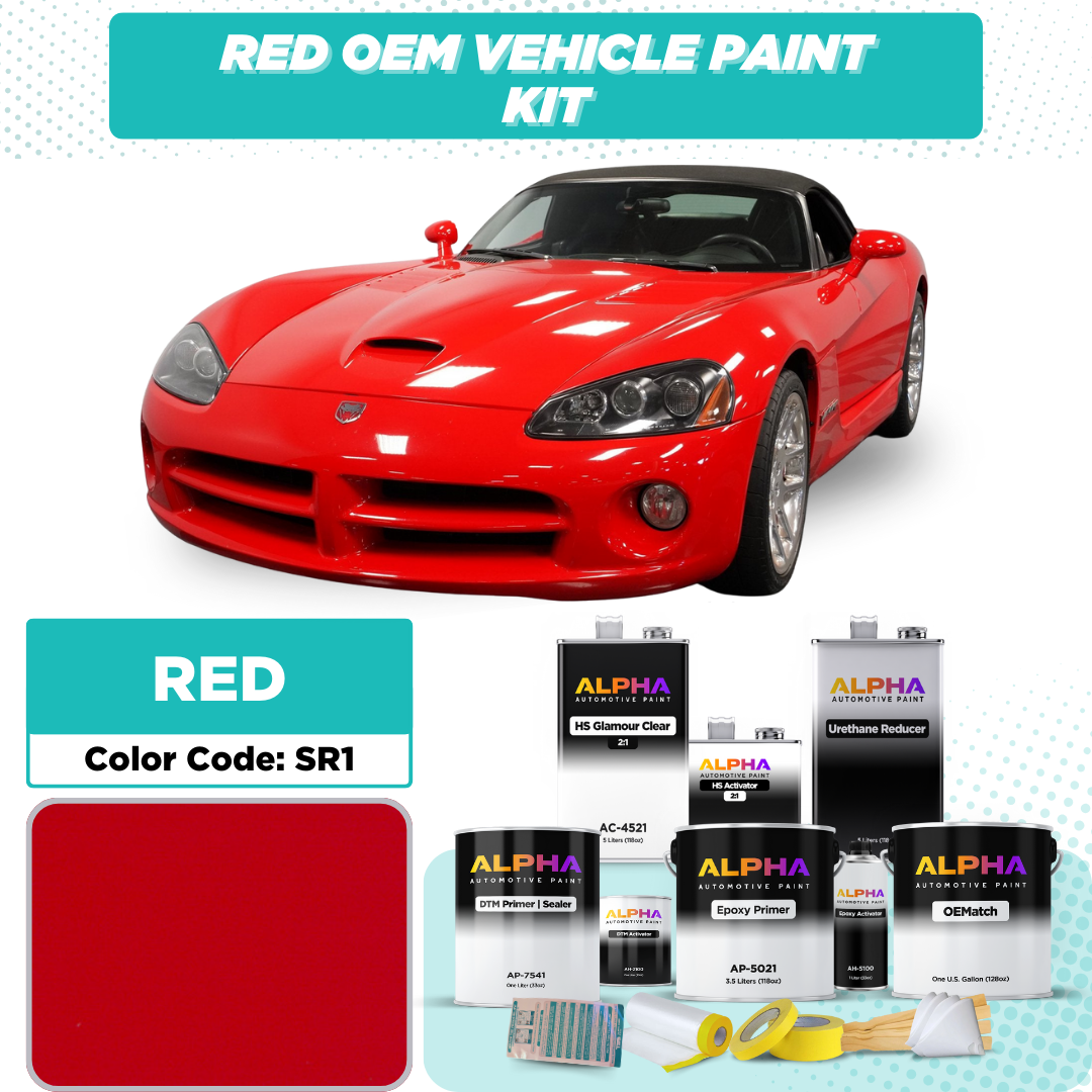 Chrysler Viper Red SR1 | OEMatch Vehicle Paint Kit