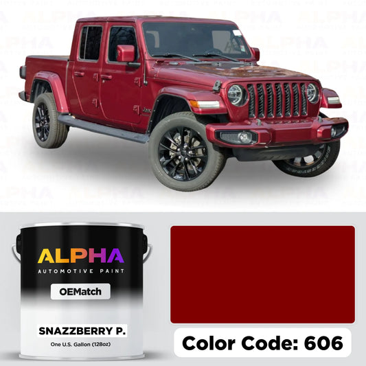 Chrysler / Jeep Snazzberry Pearl 606 | OEMatch Basecoat