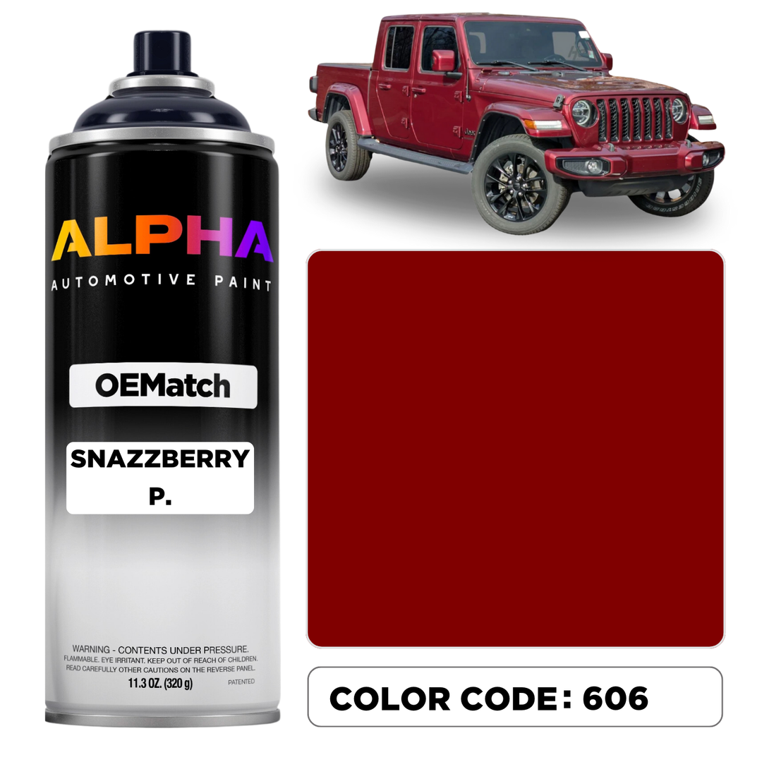 Chrysler / Jeep Snazzberry Pearl 606 | OEMatch Spray Can