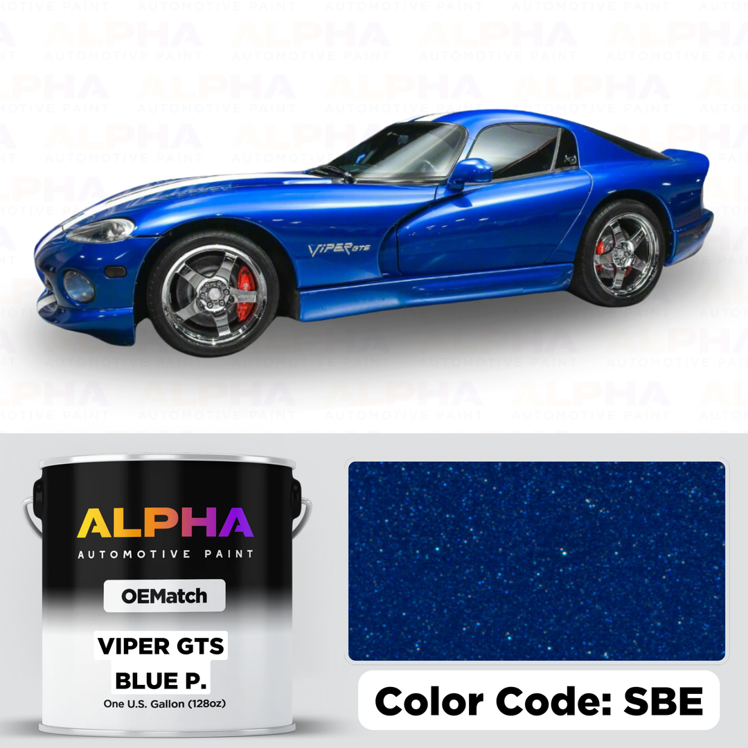 CHRYSLER USA VIPER GTS BLUE P. SBE | OEMatch Basecoat