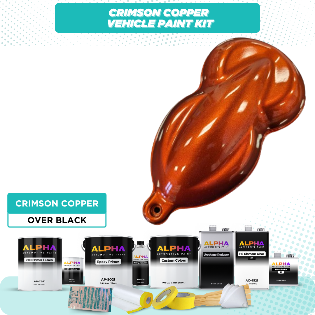 Crimson Copper Vehicle Paint Kit