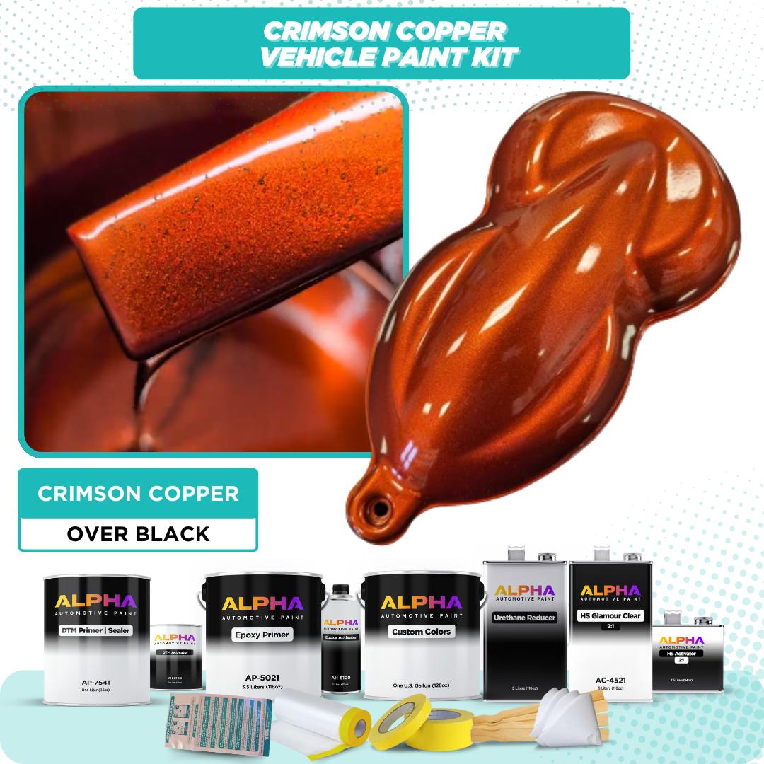 Crimson Copper Vehicle Paint Kit