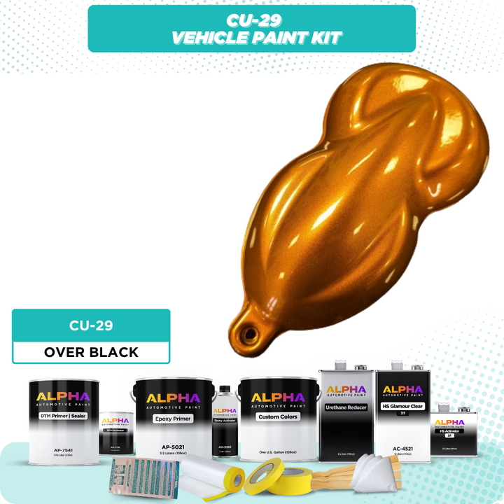 Cu-29 Vehicle Paint Kit