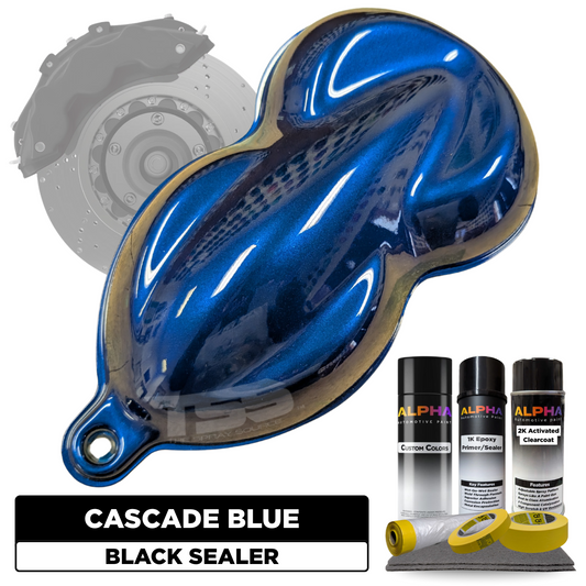 Cascade Blue Brake Caliper Paint Kit