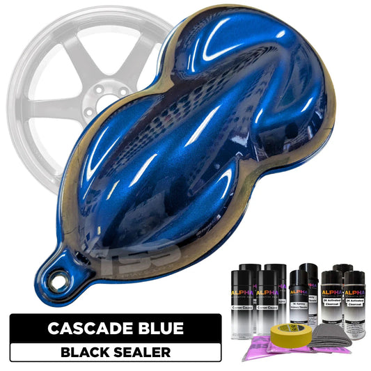 Cascade Blue Wheel Paint Kit