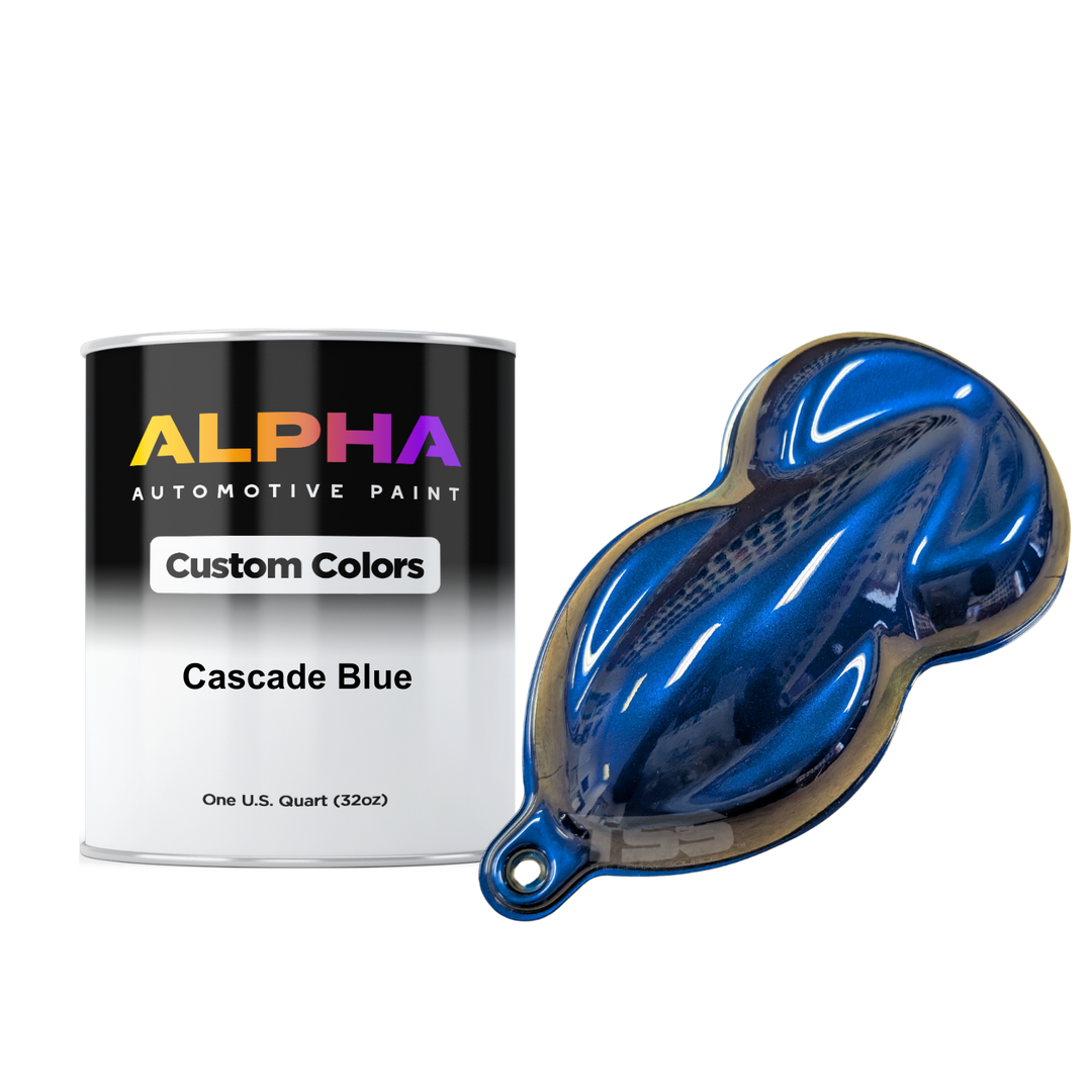 Cascade Blue Paint Basecoat