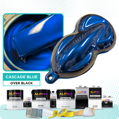 Cascade Blue Vehicle Paint Kit