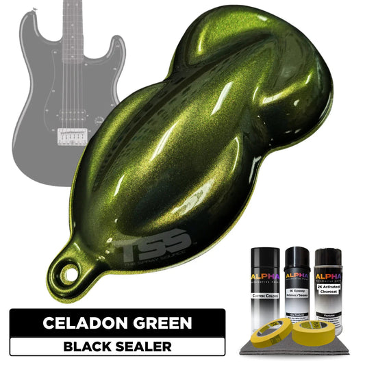 Celadon Green Guitar Paint Kit
