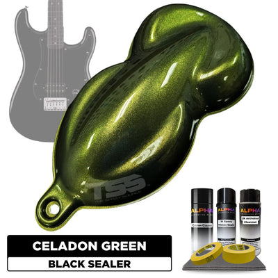 Celadon Green Guitar Paint Kit