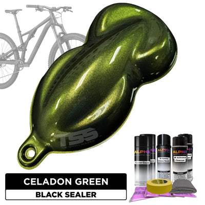 Celadon Green Bike Paint Kit