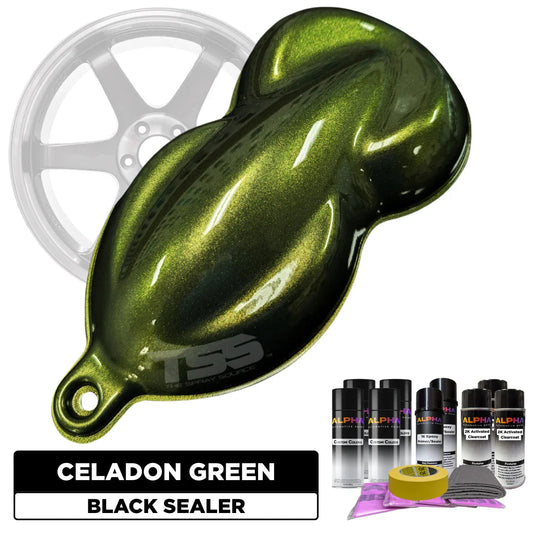Celadon Green Wheel Paint Kit