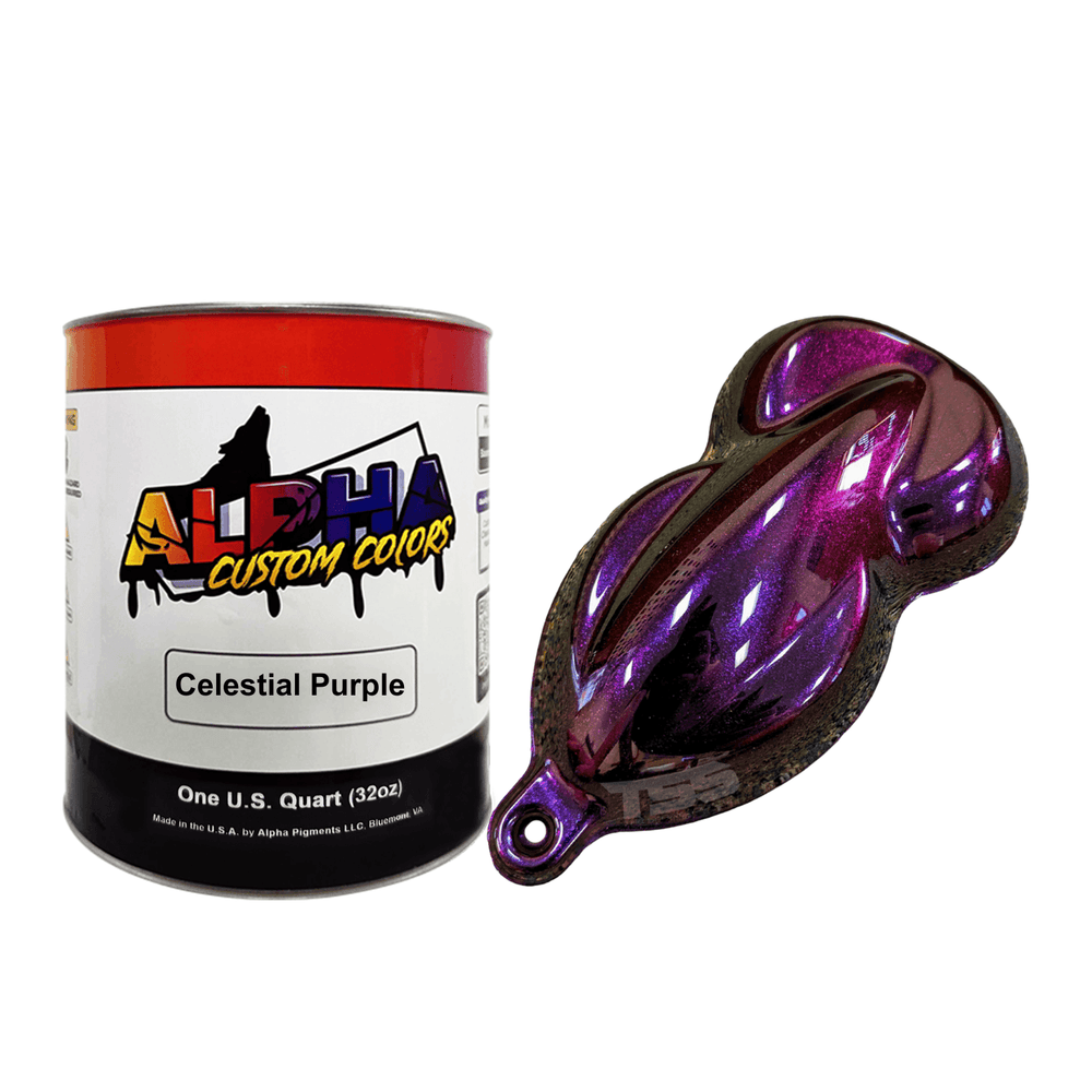 Celestial Purple Paint Basecoat - The Spray Source - Alpha Pigments