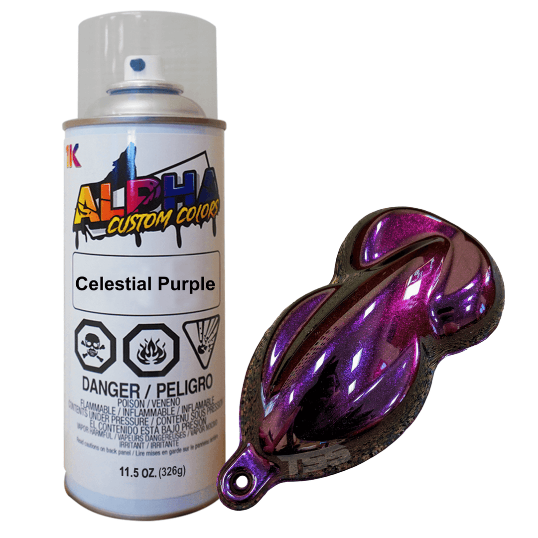 Celestial Purple Spray Can Midcoat - The Spray Source - Alpha Pigments