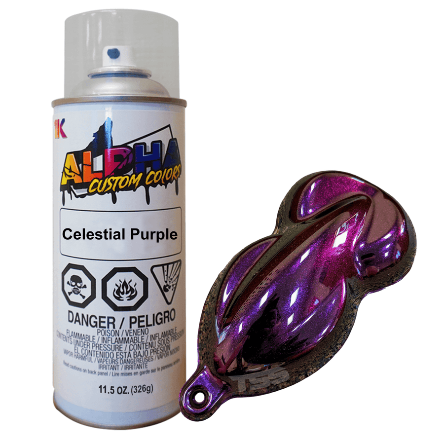 Celestial Purple Spray Can Midcoat - The Spray Source - Alpha Pigments