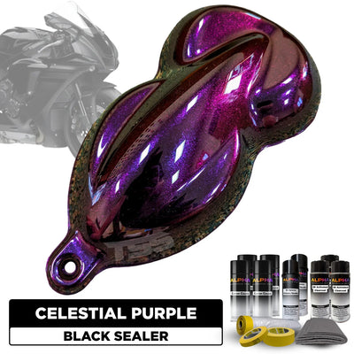 Celestial Purple Motorcycle Paint Kit