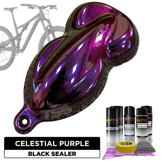 Celestial Purple Bike Paint Kit