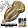 Champagne Elegance Bike Paint Kit