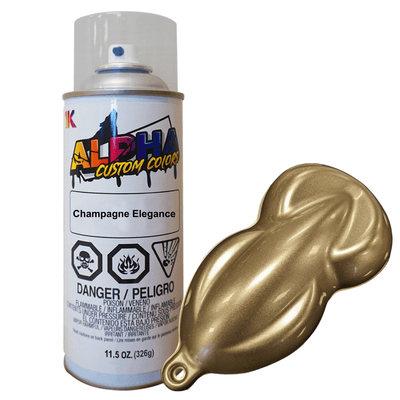 Champagne Elegance Spray Can Midcoat - The Spray Source - Alpha Pigments