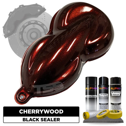 Cherrywood Brake Caliper Paint Kit