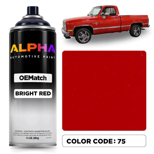 Chevrolet Bright Red 75 | OEMatch Spray Can