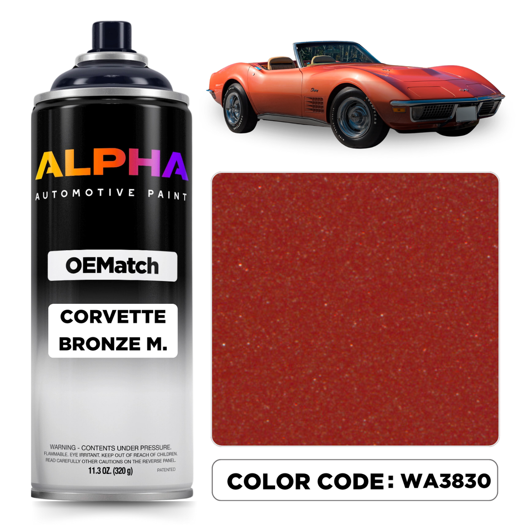 Chevrolet Corvette Bronze WA3830 | OEMatch Spray Can