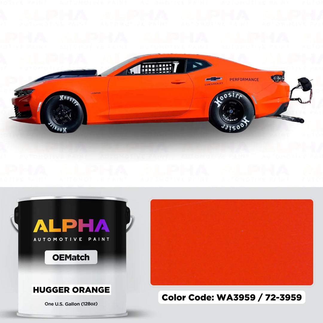 Chevrolet Hugger Orange WA3959 / 72-3959 | OEMatch Basecoat