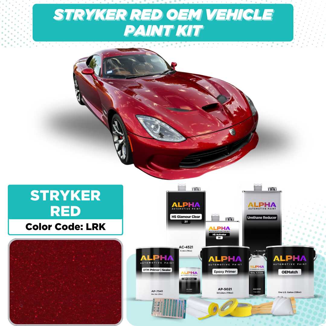 CHRYSLER USA STRYKER RED P. LRK | OEMatch Vehicle Paint Kit